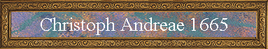 Christoph Andreae 1665